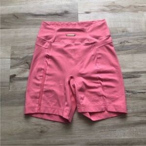 Gymshark Whitney Simmons Pink Athletic Shorts Lightweight Relaxed Fit